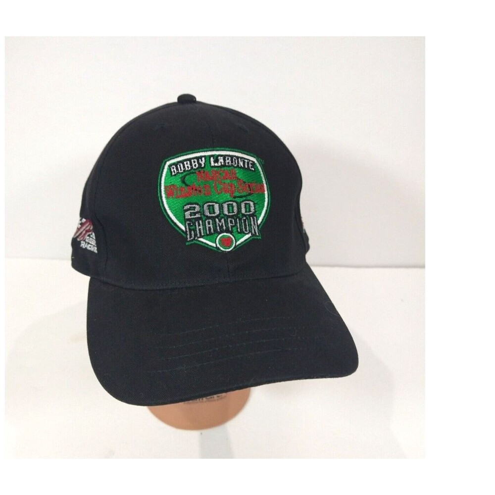Vintage Bobby Labonte Nascar Interstate Batteries Winston Cup 2000 Champion Hat